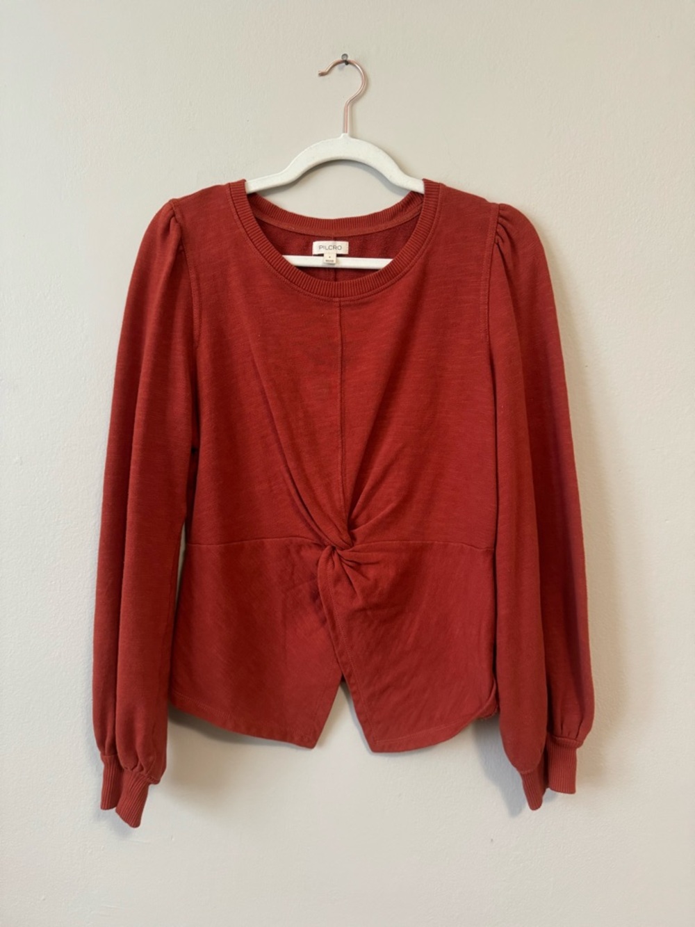 Anthropologie Pilcro Knot-Front
Sweatshirt, Size S